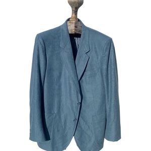 Vintage faux suede blazer